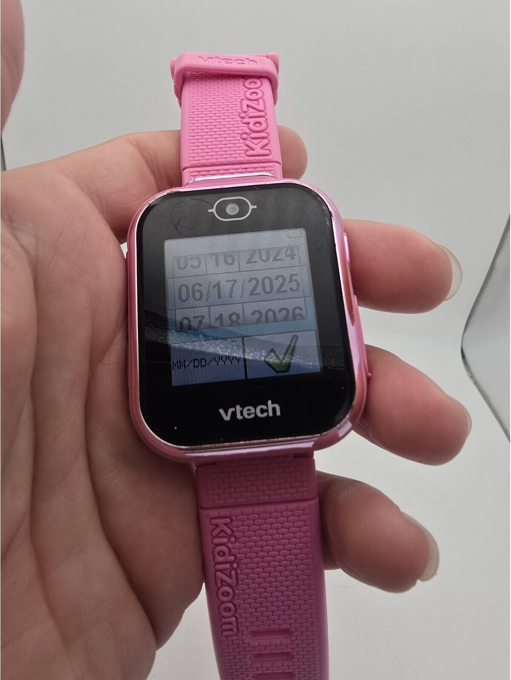 VTech KidiZoom Smart Watch - Pink 5490 DX3 - Works Great!